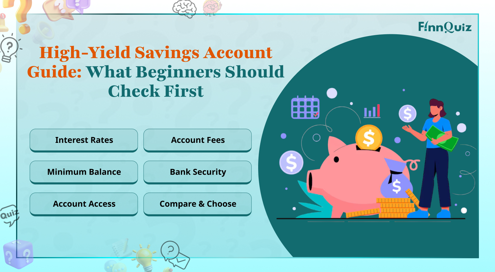 Illustration for High-Yield Savings Account Guide: What Beginners Should Check First