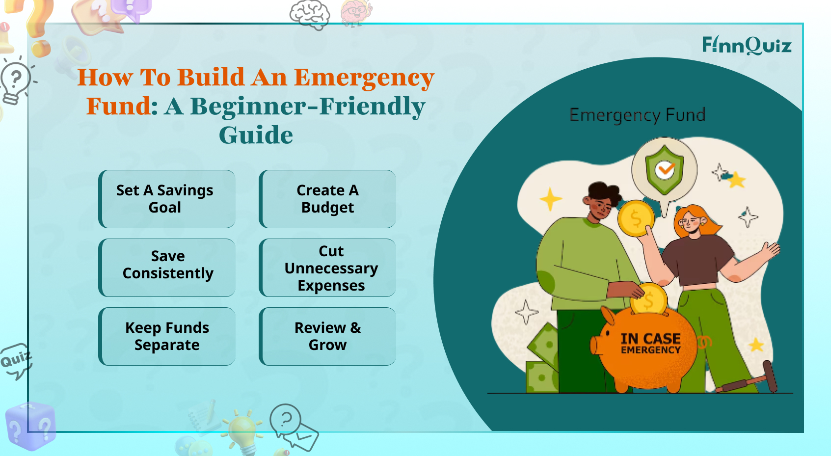 Illustration for How to Build an Emergency Fund: A Beginner-Friendly Guide