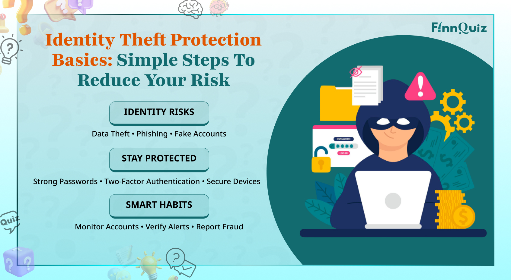 Illustration for Identity Theft Protection Basics: Simple Steps to Reduce Your Risk
