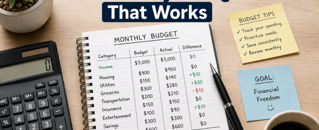 How to Create a Monthly Budget That Works