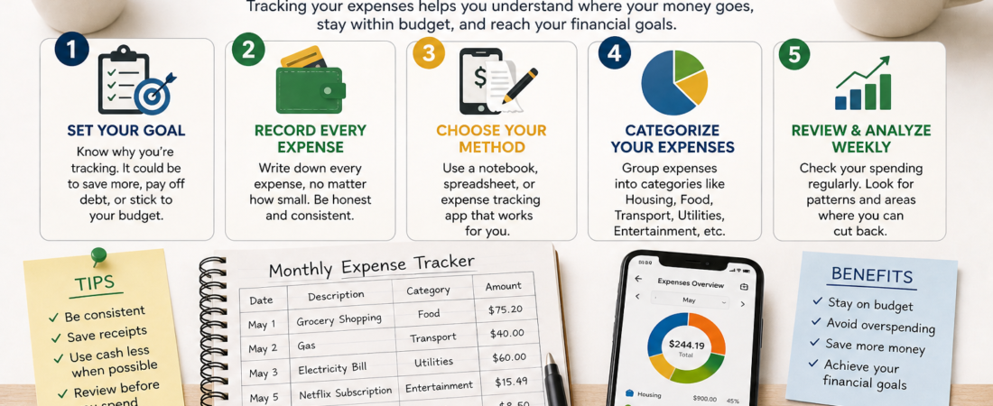 How to Track Your Monthly Expenses