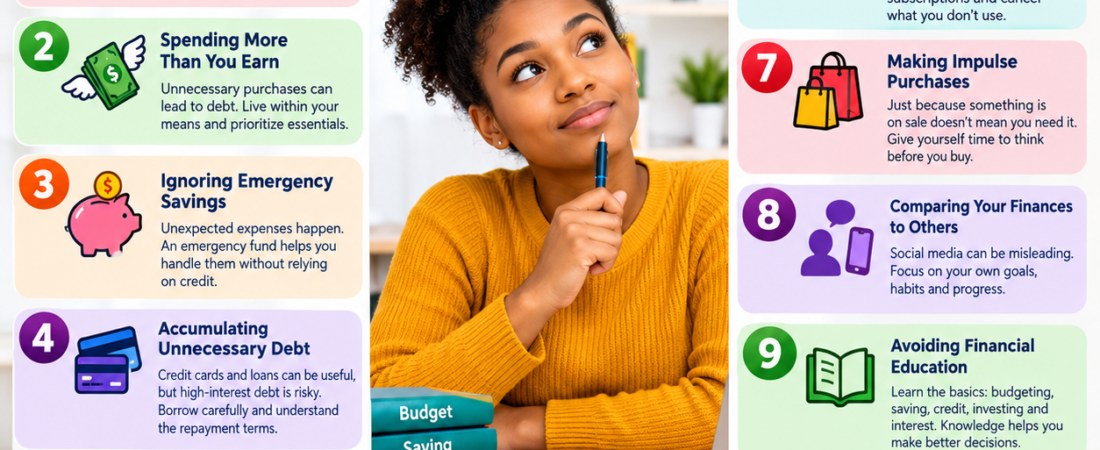 Common Money Mistakes to Avoid in Your 20s