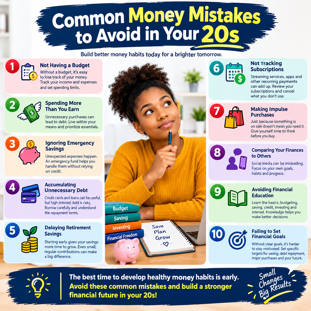 Common Money Mistakes to Avoid in Your 20s