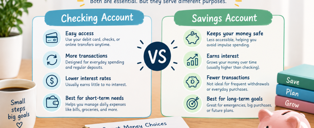 Checking Account vs. Savings Account: Key Differences